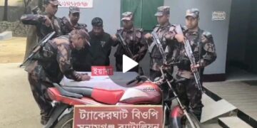 তাহিরপুরে ভারতীয় ইয়াবাসহ যুবক আটক