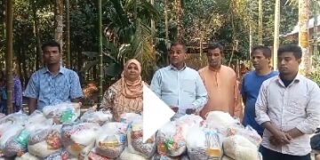 ভুরুঙ্গামারী গছিডাঙ্গায় গরীব অসহায় পরিবারের মাঝে ইফতার বিতরণ